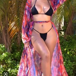 NWOT Achilles Sheer Cover Up